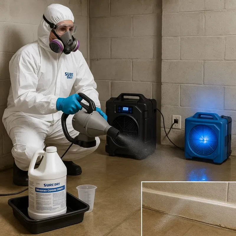 Sanitization and Odor Removal process in Whitehall, NY