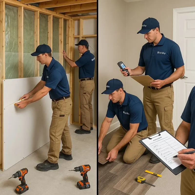Repairs and Reconstruction process in Whitehall, NY